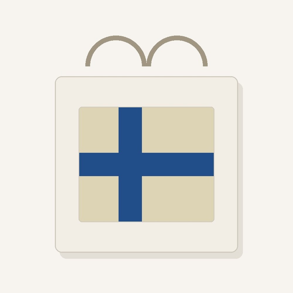 Golden Dreams Sacola Gabardine Scanflag Suomi Clássica